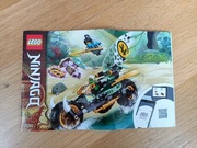 Instrukcja LEGO Ninjago 71745 Dżunglowy chopper Lloyda
