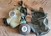 Maska przeciwgazowa MP-5 PRL komplet z torbą i filtrem