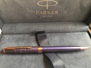 Długopis Parker Sonet Premium Chiselled Purple PGT