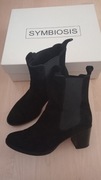 Symbiosis Molly,  botki czarne  r. 37