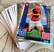 ZESTAW 35 KART TOPPS MATCH ATTAX UEFA CHAMPIONS LEAGUE prezent dla kibica 