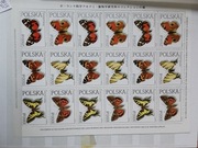 Motyle 3195- 3200 ** ARKUSZ