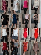 Duża markowa paka XS S Zara Reserved Bershka sukienka top