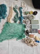 Stary polski i radziecki sprzęt wędkarski kołowrotki sieci itp PRL 