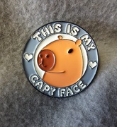 Przypinka metalowa pin