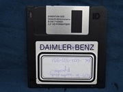 Dyskietka 3,5" 2HD 1,44 MB używana kolor czarny 1 szt.