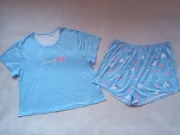 Piżama damska BŁĘKITNA HONEY - rozm. 1XL około 46/48