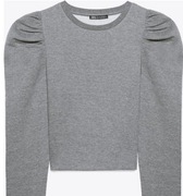 ZARA SZARA BLUZA OCIEPLANA SWETER 38 M