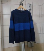 Sweter klasyczny XXL męski Bytom rozpinany na guziki  z długim rękawem cza