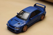 Model samochodu jak SUBARU IMPREZA WRX 1:32 światło dźwięk