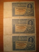 20 zł 1931r różne serie i różne wysokości czcionki