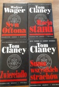 CLANCY TOM ZESTAW 4 KSIĄŻEK JAK NOWE