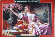 Puzzle 3000 el. Ladi in the Purple Dress. Castorland