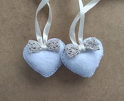 Ozdoba FILC serduszko, serce (handmade)