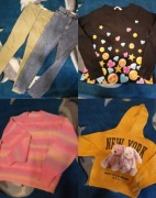 Paka paczka zestaw ubrań dziewczęcych 146/152