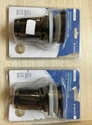 Uniwersalny korek umywalkowy Click-Clack 2 szt.