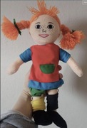 Miękka Lalka Pippi Langstrumpf 30 cm Micki Pończoszanka 