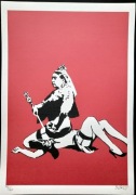 Podpisana litografia  BANKSY 