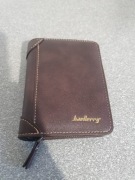 Czarny  portfel męski 