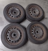 felgi stalowe opony zimowo-deszczowe Uniroyal stare 