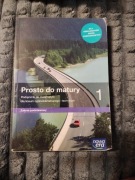 Prosto do matury 1 podręcznik do matematyki 