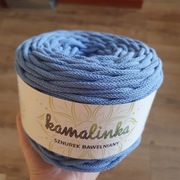 Sznurek bawełniany z rdzeniem KamaLINKA 013 niebieski 5mm 100m