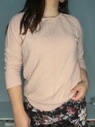 Pudrową różowa bluzka Only