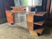 Toaletka z lustrem z PRL 