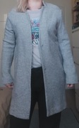 Envii płaszcz damski wiosenny wełniany szary wełna S 36 M 38 okazja