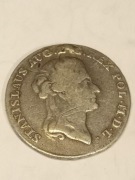 Moneta 2 złote/8 groszy 1787r. EB, RZADKA, PIĘKNA, patyna, połysk, stan: 1+