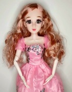 LALKA KSIĘŻNICZKA 60 CM ZAMYKA OCZY RUCHOME STAWY