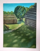 Obraz na Płótnie - Skansen 