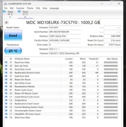 Dysk 3,5" 1TB 1000GBWD WDC WD10EURX-73C57Y0 SATA3 WD Green
