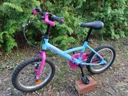 Rowerek dziecięcy Btwin 16" z uchwytem do nauki