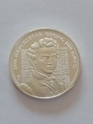 Sztabka inwestycyjna pisarz Georg Buchner - PRÓBA 10 EURO - Ag 333