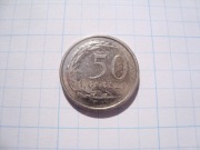 Polska moneta 50 gr groszy 2012