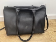 Czarna torebka Torba skóra ekologiczna Fritzi aus Preußen