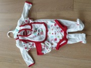 Komplet pajac 4 pak 3-6 miesięcy