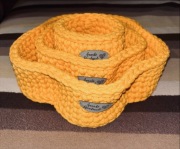 Koszyki handmade 3szt