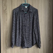 Ciemna Wzorzysta Koszula H&M M/38