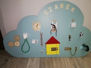 Personalizowana tablica sensoryczna Montessori