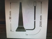 Antena samochodowa MCA 18 90 MH/PB HIRSCHMANN