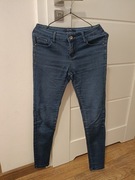 Spodnie jeans granatowe 