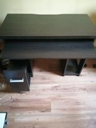 Biurko wenge Black Red White