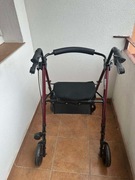 Podpórka rehabilitacyjna 4-kołowa aluminiowa PRESTIGE AR-006