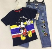 Komplet dla chłopca jeans i koszulka