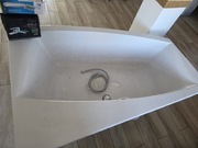 Wanna Cersanit + bateria+odpływ 