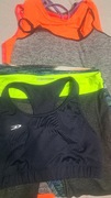 Zestaw koszulki sportowe i legginsy 