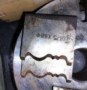 Noże profilowe do drewna zestaw nr 3