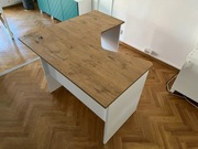 Używane biurko narożne 150 x 140 cm - stan bardzo dobry - za 1/2 ceny